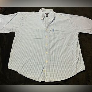 Vtg 90s US Polo Association Button down Blue Shirt Men’s XL -EUVC